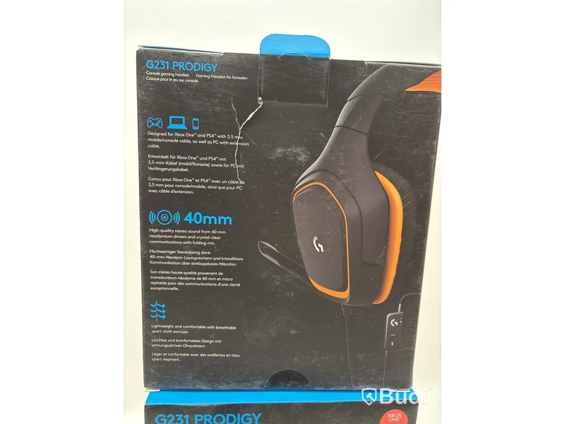 4 st. Gamingheadsets Logitech