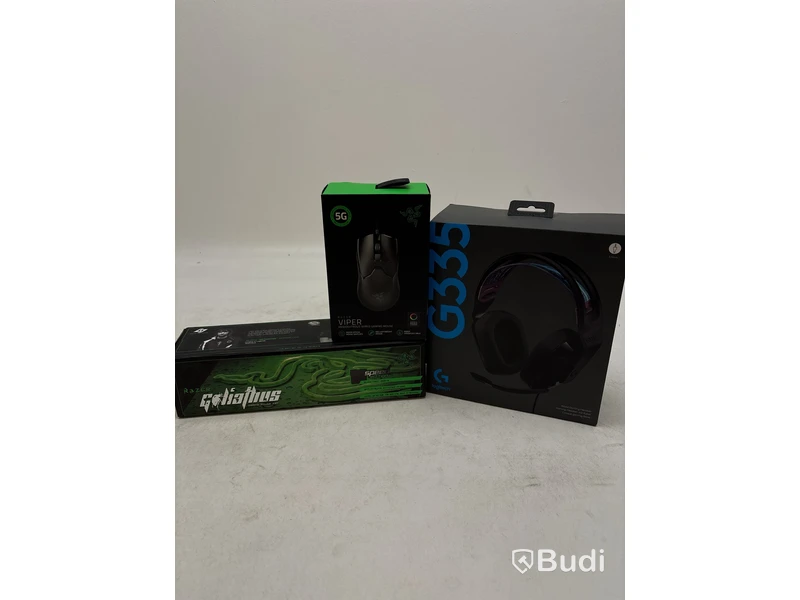 Gamingpaket, Razer och Logitech