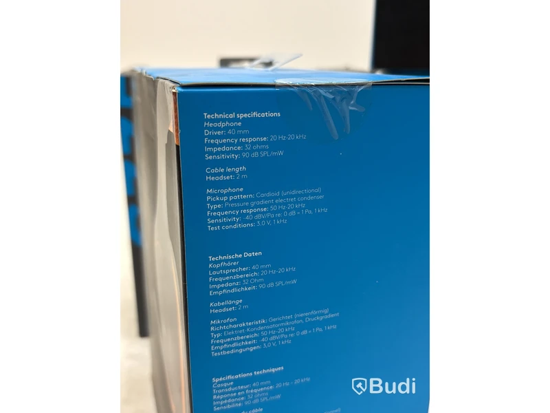 4 st. Gamingheadsets Logitech, olika modeller
