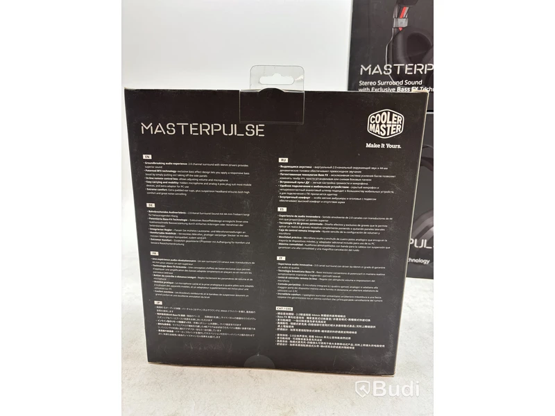 4 st. Gamingheadsets Cooler Master, olika modeller