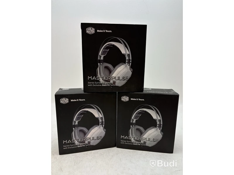 3 st. Gamingheadsets Cooler Master