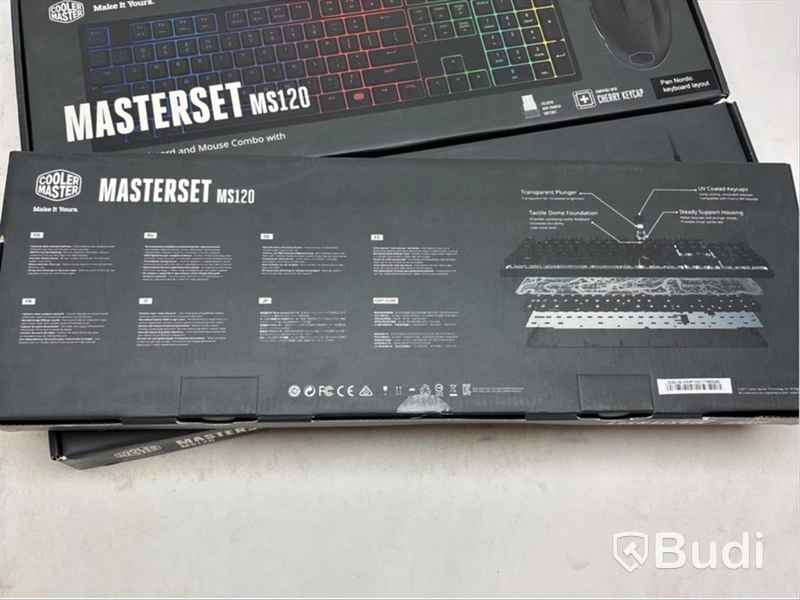 3 st. Gamingtangentbord Cooler Master