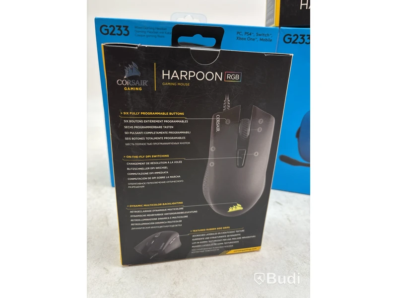 Gamingpaket Logitech och Corsair