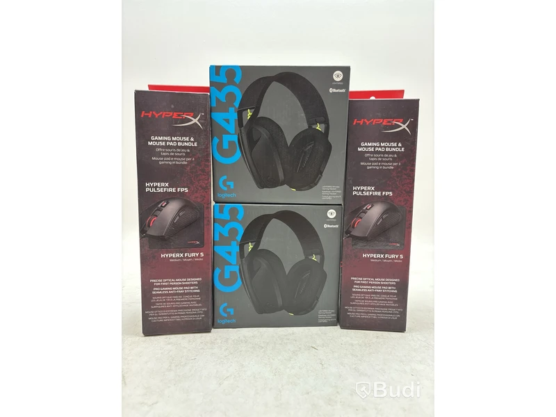 Gamingpaket Logitech och HyperX