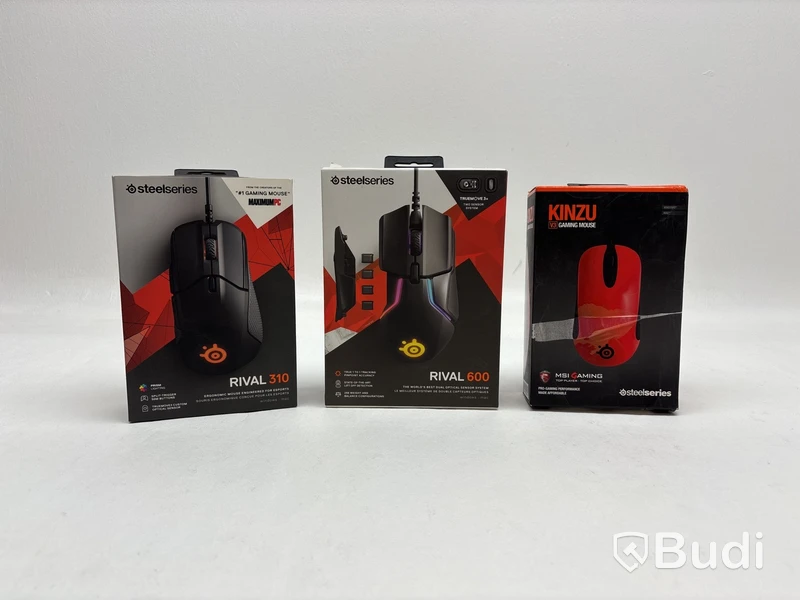 3 st. Gamingmöss Steelseries
