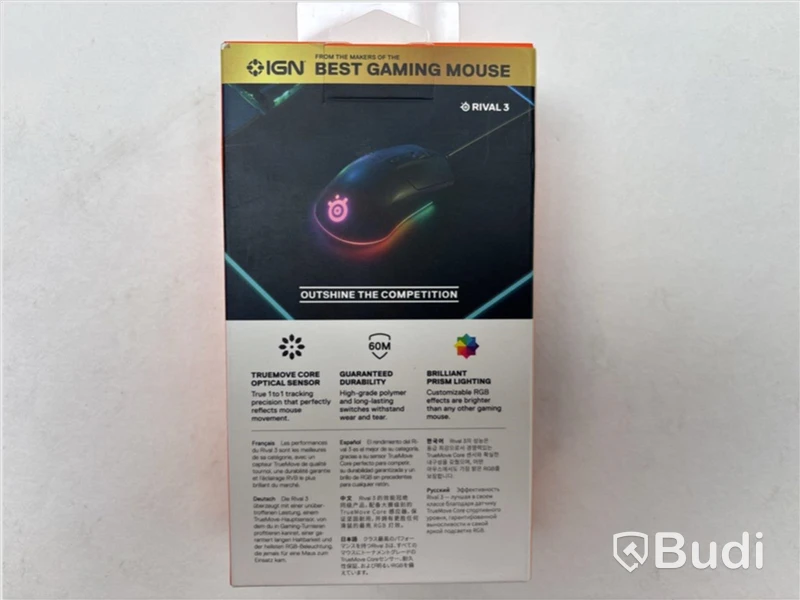 4 st. Gaming möss Steelseries
