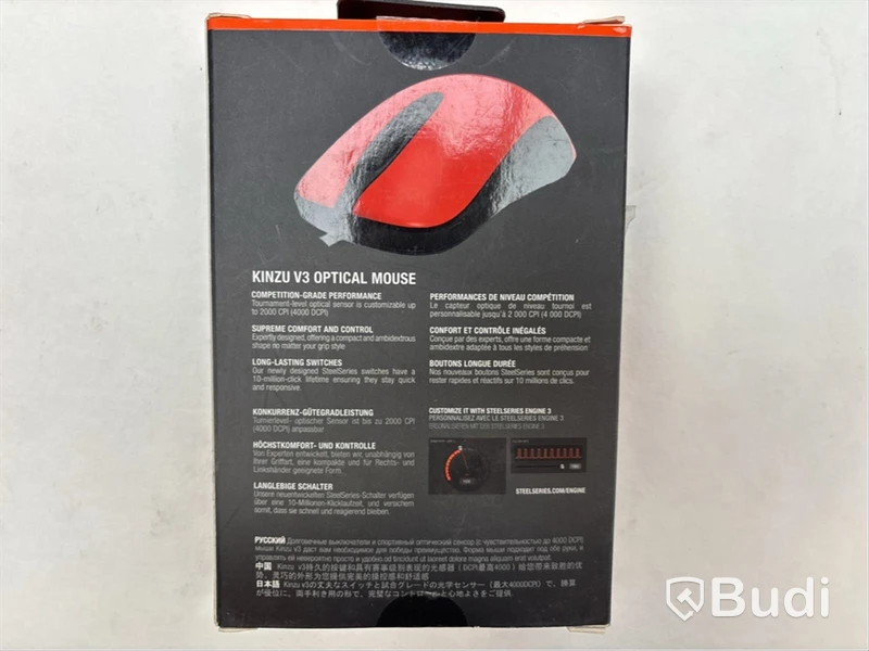 4 st. Gaming möss Steelseries