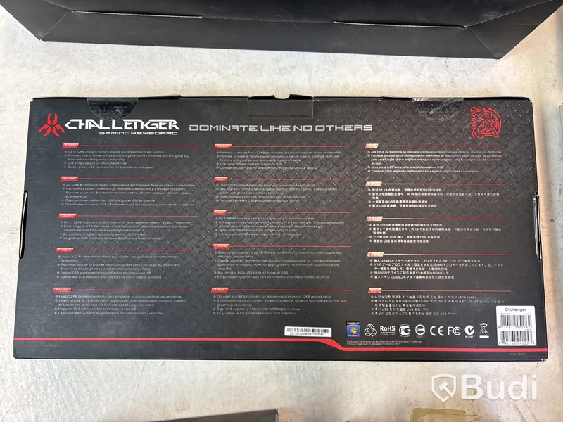 Diverse gamingtillbehör, olika märken