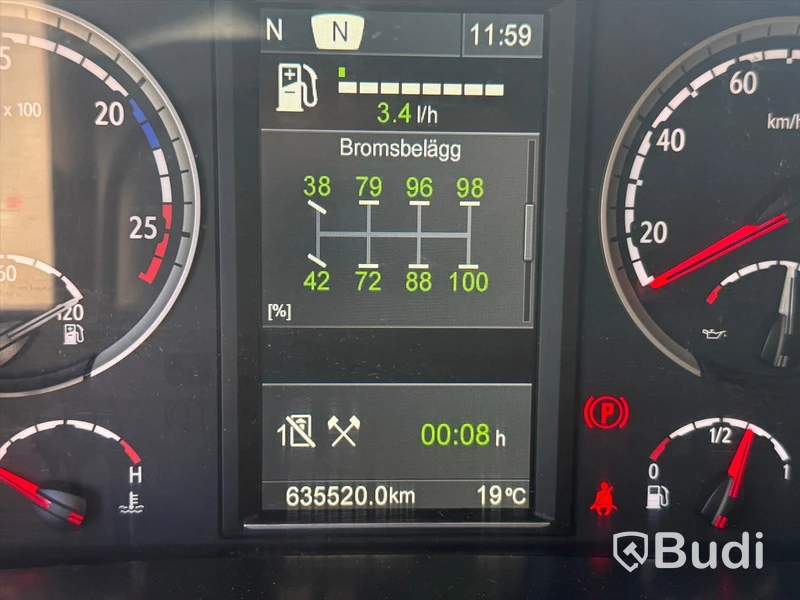 Kranbil SCANIA G480LB8X4-4HNB -2012 | Fassi F455 | Opticruise