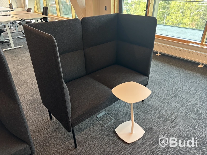 Ljudabsorberande soffa Fora Form och bord