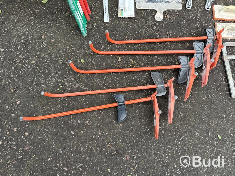 Arbetsbock, gipsbockar, gipslyft & redskap