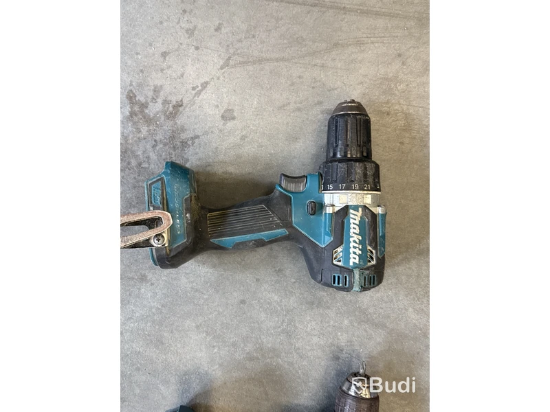 5 st batterimaskiner Makita