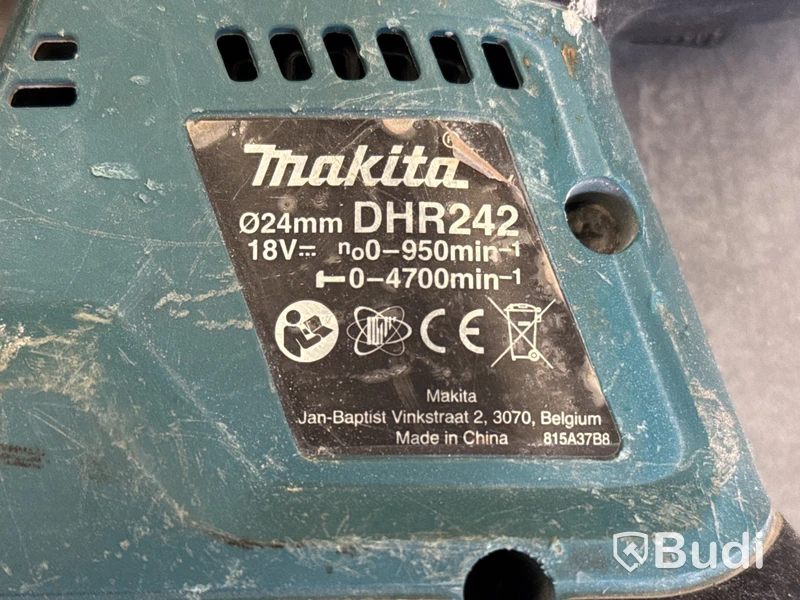5 st batterimaskiner Makita