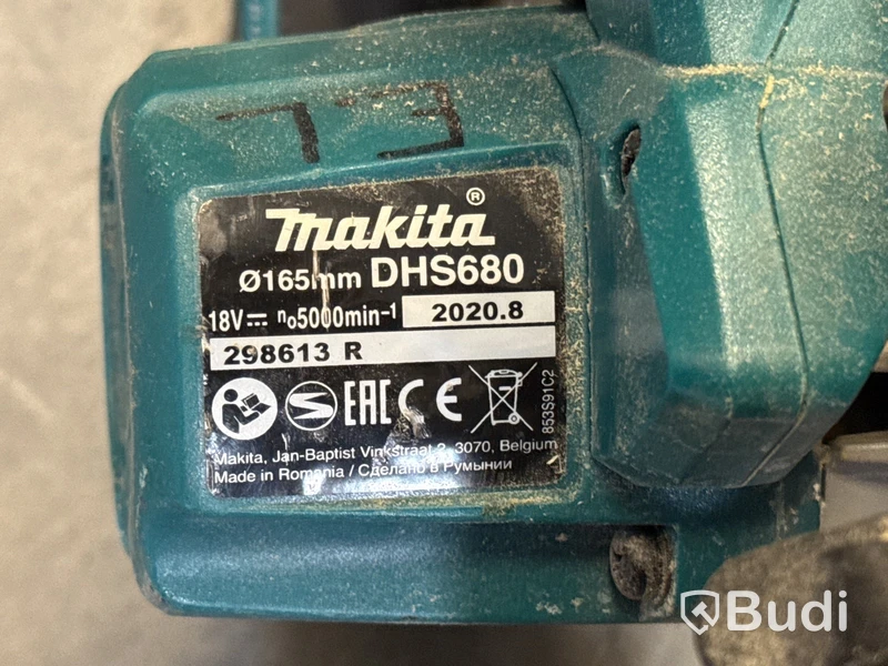 5 st batterimaskiner Makita