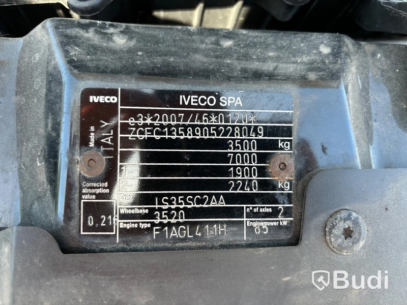Iveco Daily -2018 | 35-120 | 2.3 JTD | Hi-Matic |116hk