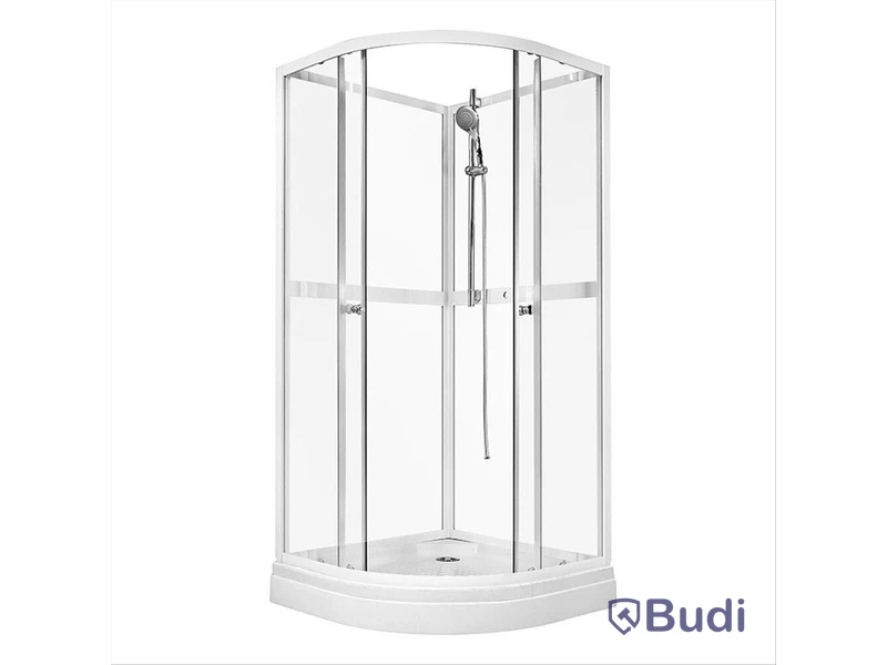 DUSCHKABIN SUNWIND AURORA RUND 80X80X195CM