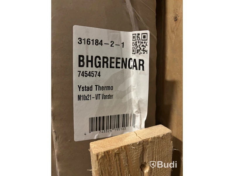 BRAND- & LJUDDÖRR SOLID ELEMENTS, YSTAD THERMO, VÄNSTER, VIT, 10x21