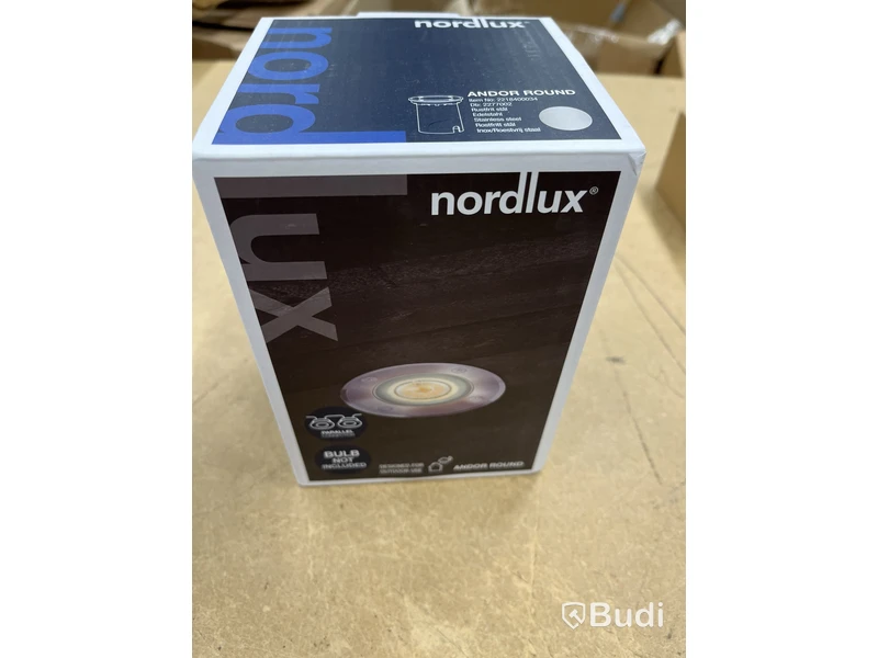 6 st. Andor Round Recessed Ground Spot Stainless Steel - Nordlux -