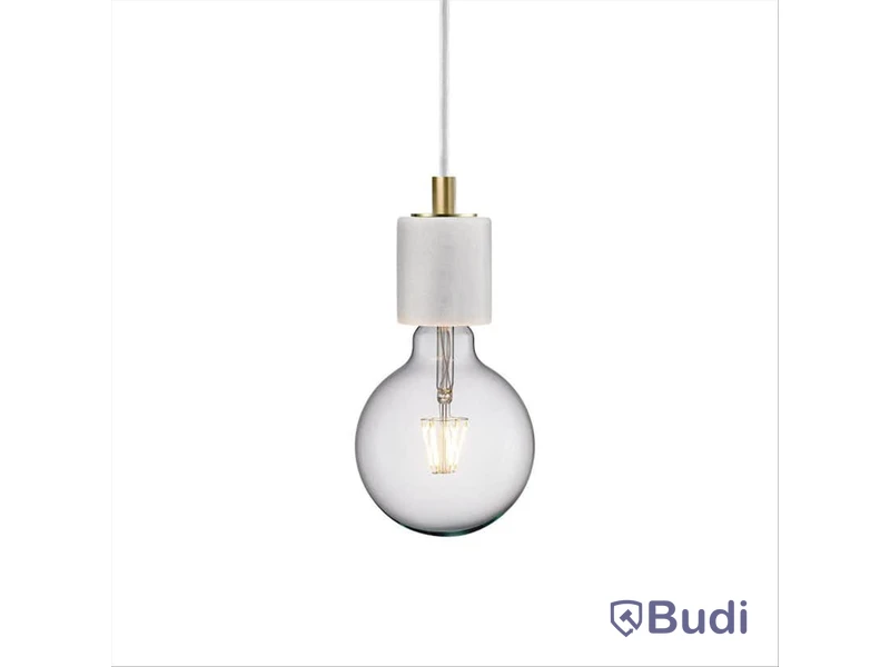 2 st. Taklampa Nordlux Siv Marmor E27 Vit