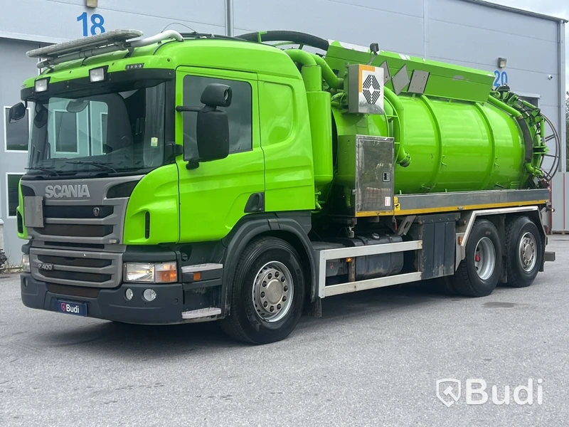 Slamsugsbil Scania P400 6X2-4 -2012 | Korp & Son | ADR