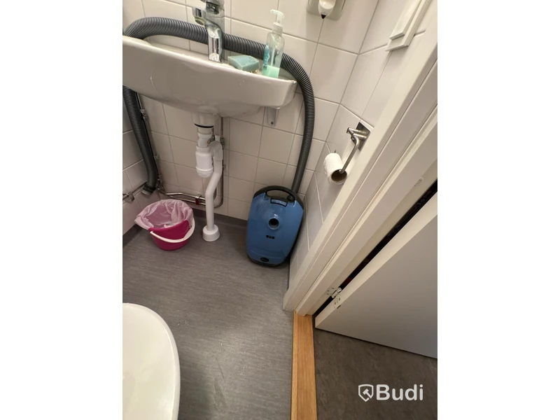 Parti med städredskap
