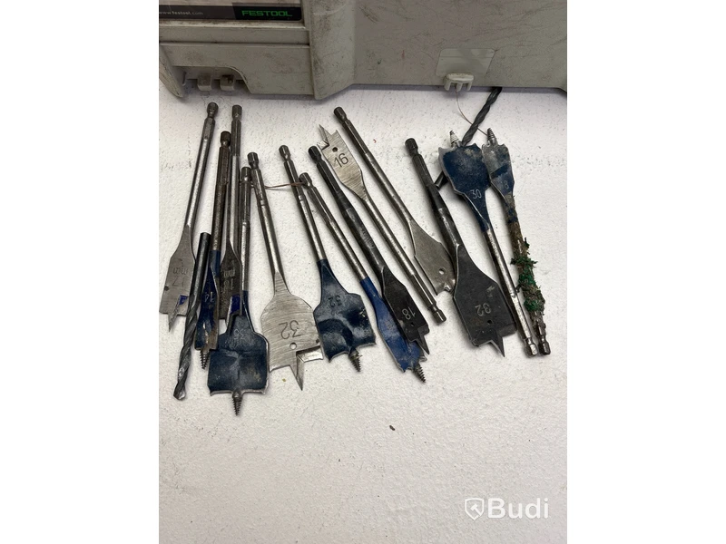 Skruvdragare Festool T18+3, inkl. centrumborrar och hålsågar