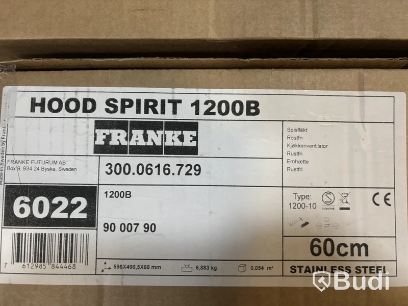 Spisfläkt Franke Hood Spirit 4806415 3086522