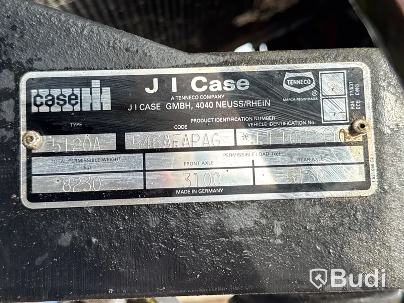 Traktor Case Maxxum 5120A -94 Reperationsobjekt