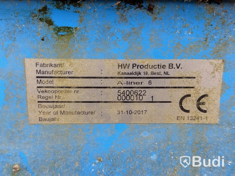 Skjutgrind HW Productie B.V A-Liner 6