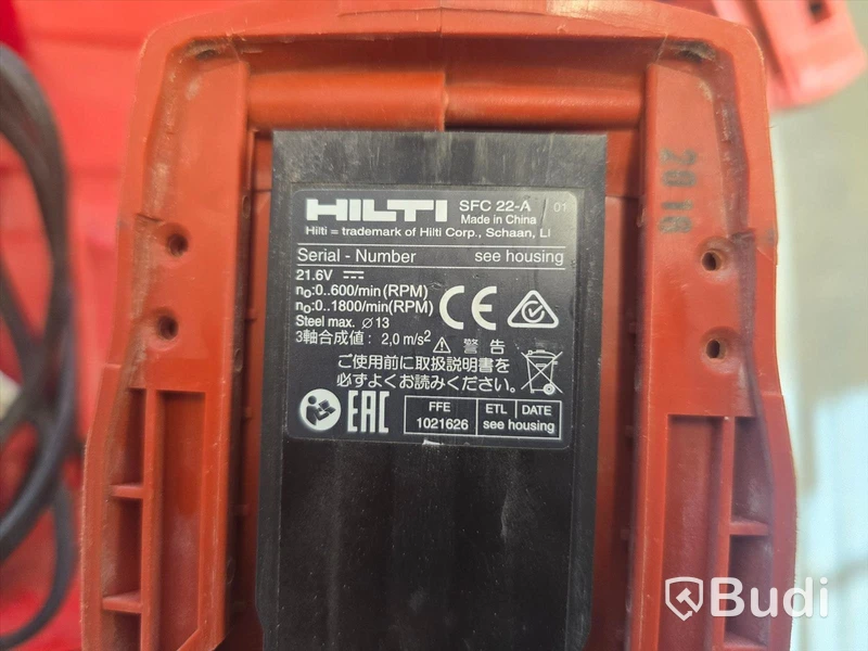 Skruvdragare | Hilti SFC 22-A