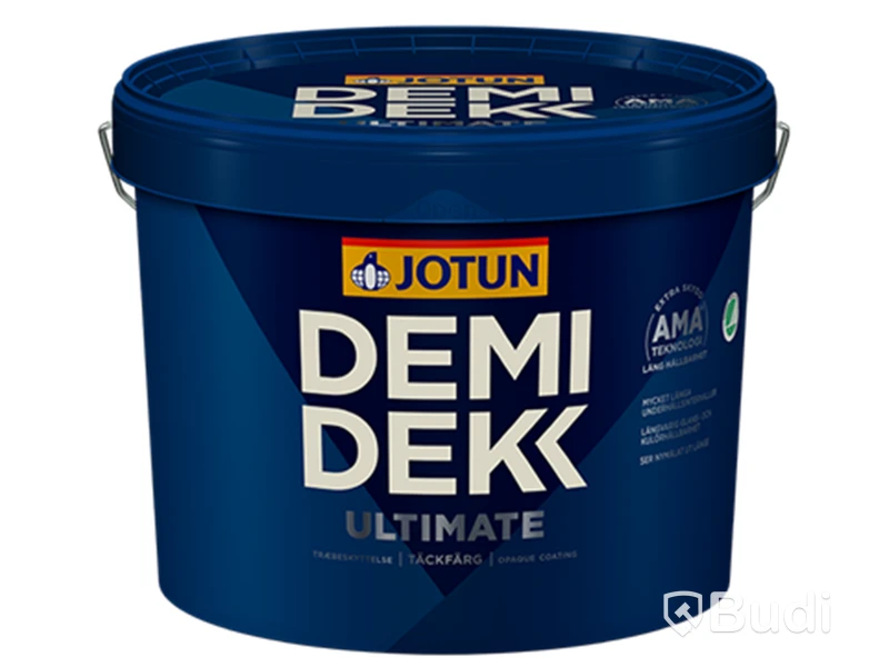 2 st. 10-litershinkar Täckfärg Demidekk Ultimate  Brytbas Hvit