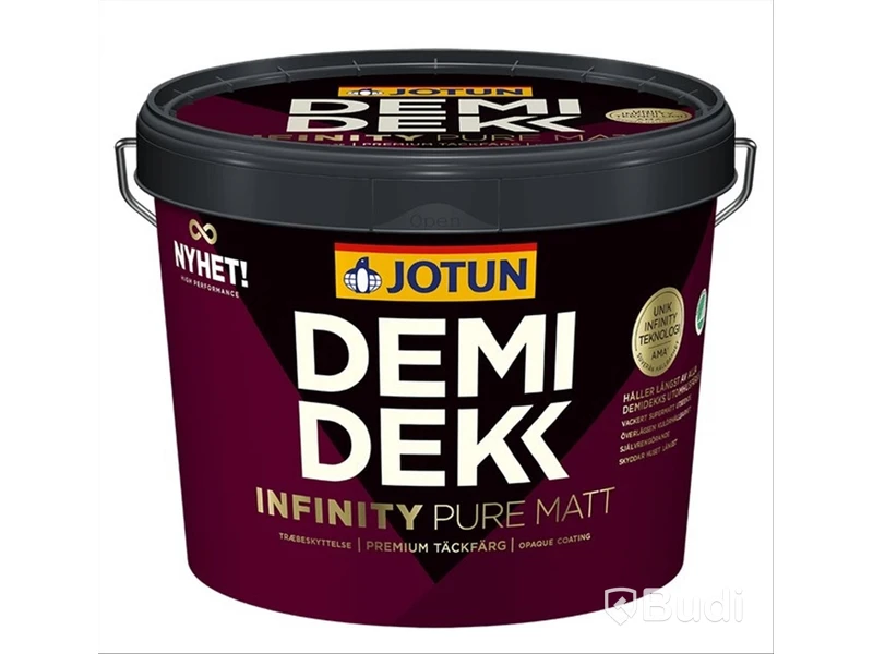 2 st. 10-litershinkar Täckfärg Demidekk Infinity Pure Matt Brytbas A