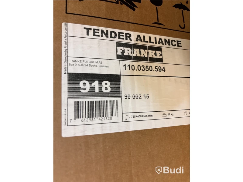 Spisfläkt Alliance Lägenhet Tender, svart, 724-10, Franke