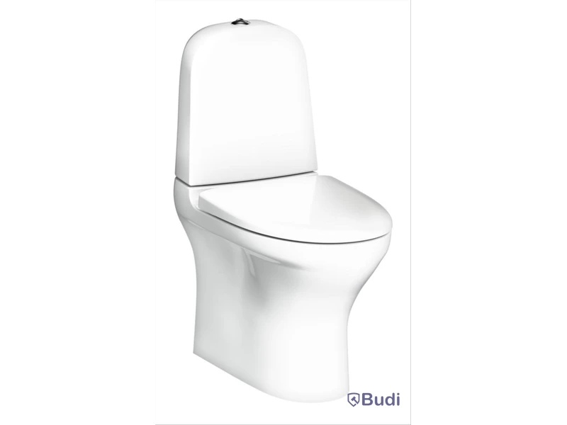Toalettstol Gustavsberg, ESTETIC WC 8300 HYGIENIC, FLUSH, C+, VIT, LIM SC SITS