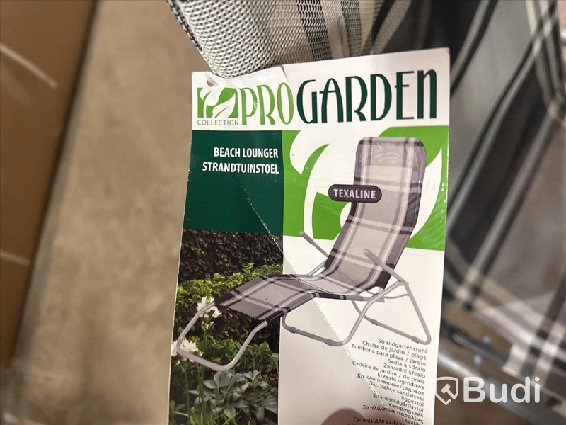 Nytt, 2 st. solstolar Progarden