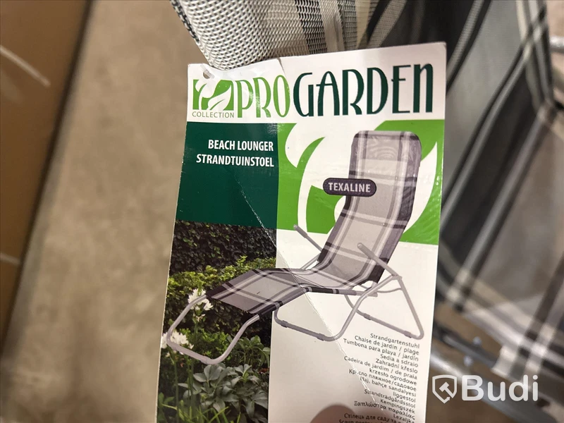 Nytt, 2 st. solstolar Progarden