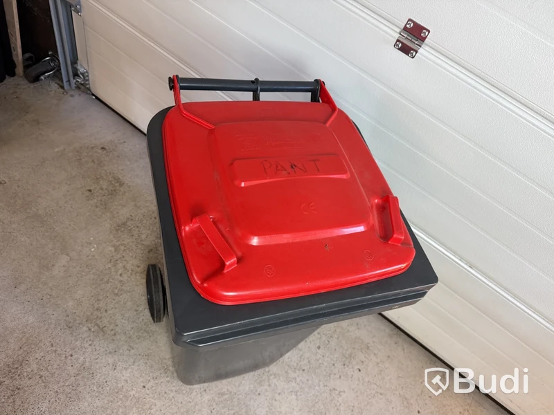 Soptunna med hjul Manutan 120 l