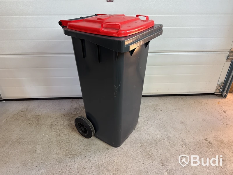 Soptunna med hjul Manutan 120 l