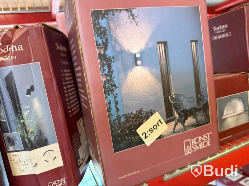 Nytt! Butiksektion med belysning från Konstsmide