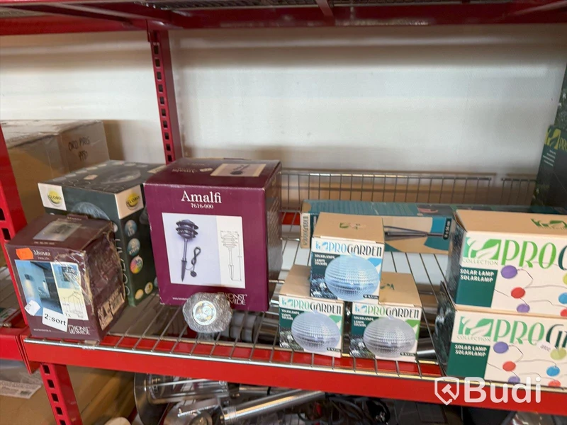 Nytt! Butiksektion med belysning från Konstsmide mfl.