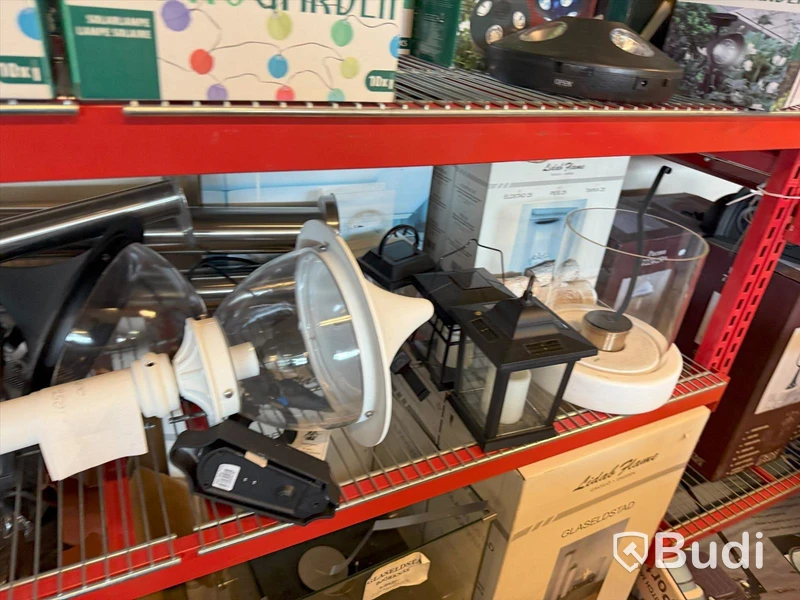 Nytt! Butiksektion med belysning från Konstsmide mfl.