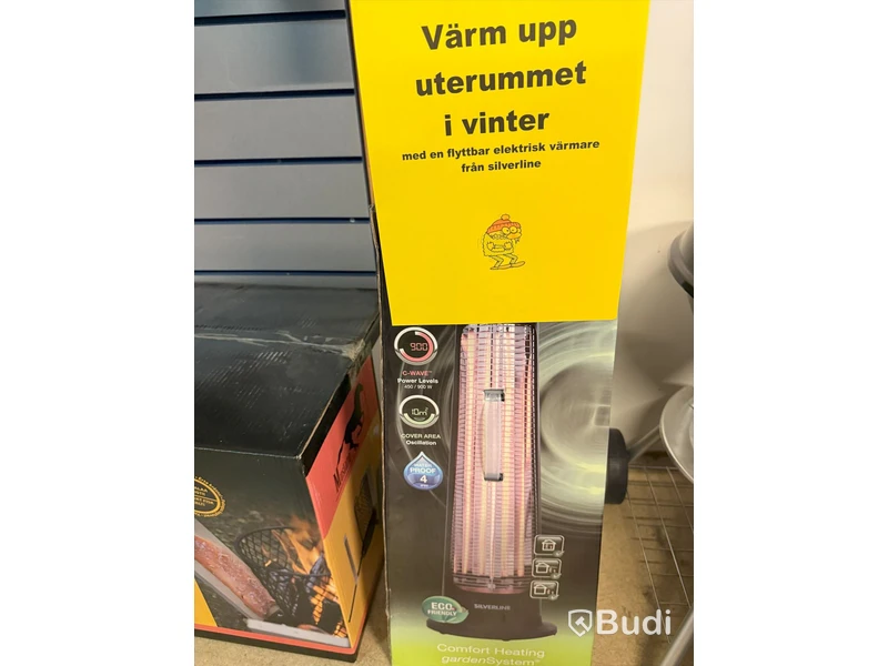 Ny Sektion med grillar, terrassvärmare, grilltillbehör