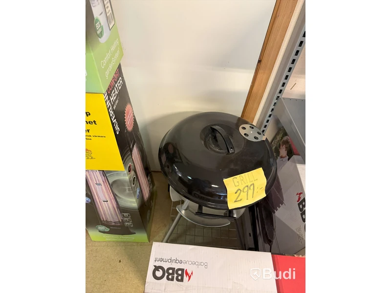 Ny Sektion med grillar, terrassvärmare, grilltillbehör