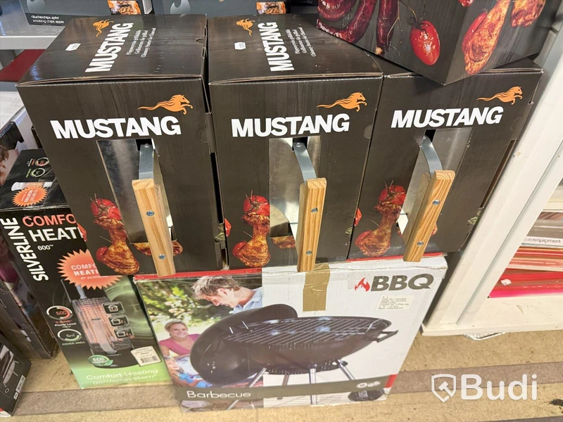 Ny Sektion med grillar, terrassvärmare, grilltillbehör