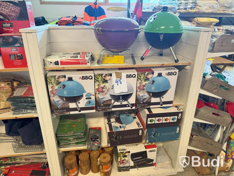 Ny Butikshylla med Grillar