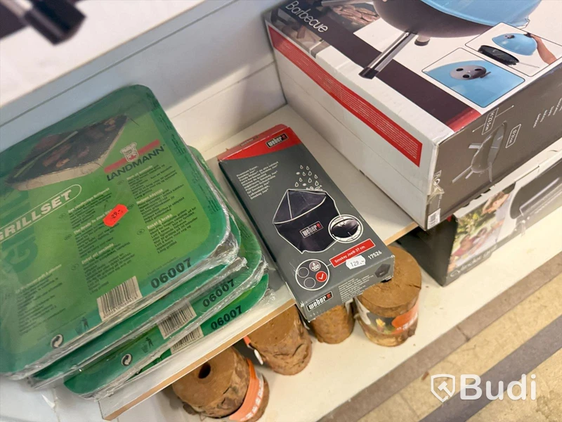 Ny Butikshylla med Grillar