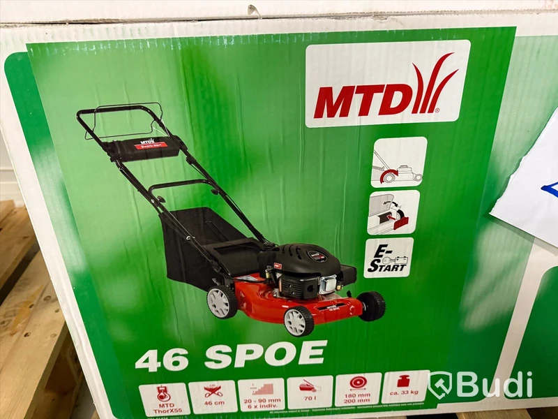 Gräsklippare, MTD Smart 46 SPOE, bensin