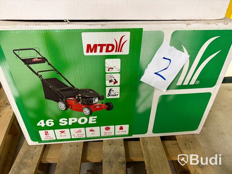 Gräsklippare, MTD Smart 46 SPOE, bensin
