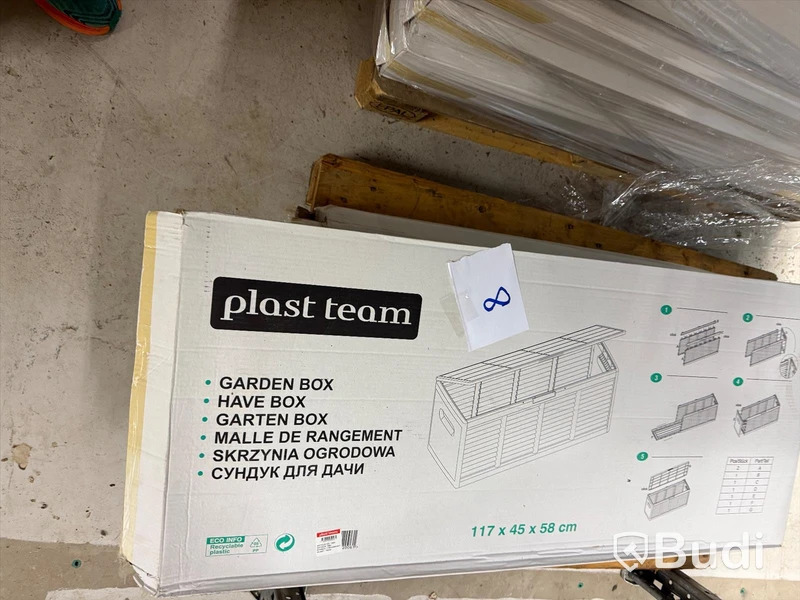 Nya 2 st. Dynboxar Plast team