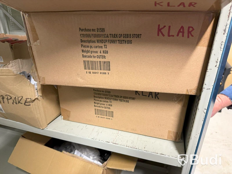 Ny Parti krukor, fotoramar, bits, skojtänder mfl